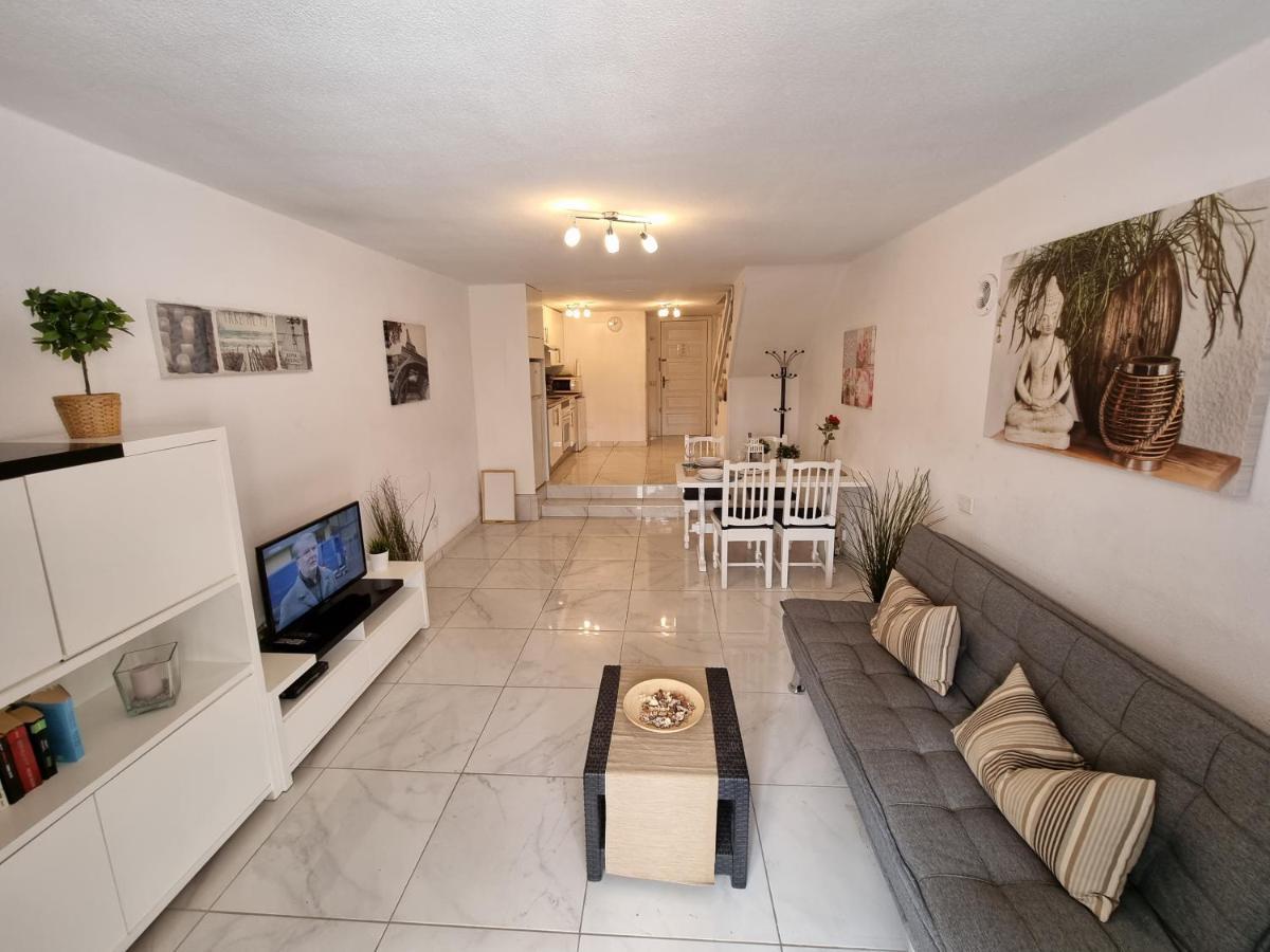 Duplex Apartment Vistamar, Sea-View, Heated Pool In Parque Santiago 2, Wifi Playa de las Americas  Esterno foto